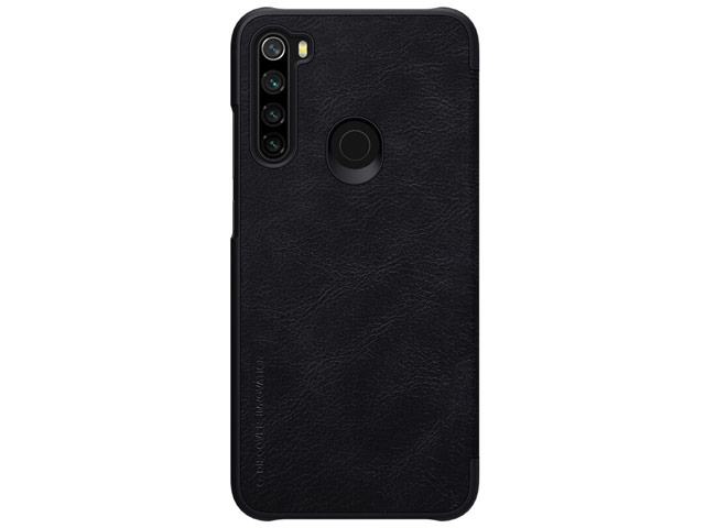 Чехол Nillkin Qin leather case для Xiaomi Redmi Note 8 (черный, кожаный)