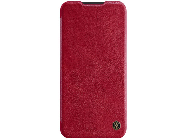 Чехол Nillkin Qin leather case для Xiaomi Redmi Note 8 (красный, кожаный)