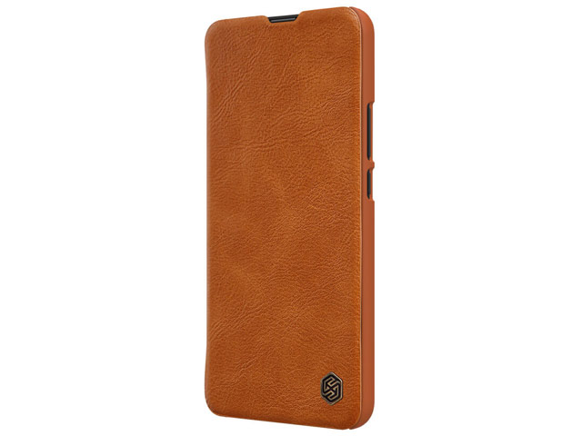 Чехол Nillkin Qin leather case для Huawei P smart Z (коричневый, кожаный)