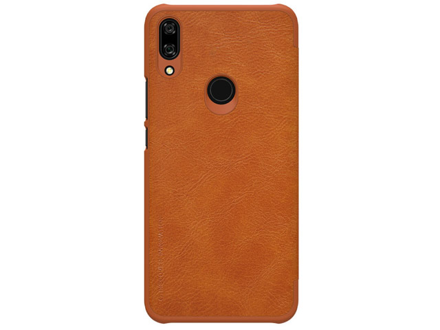 Чехол Nillkin Qin leather case для Huawei P smart Z (коричневый, кожаный)