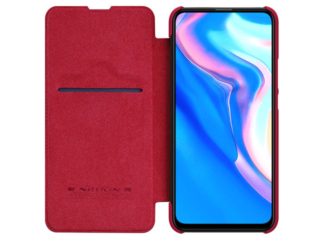 Чехол Nillkin Qin leather case для Huawei P smart Z (красный, кожаный)