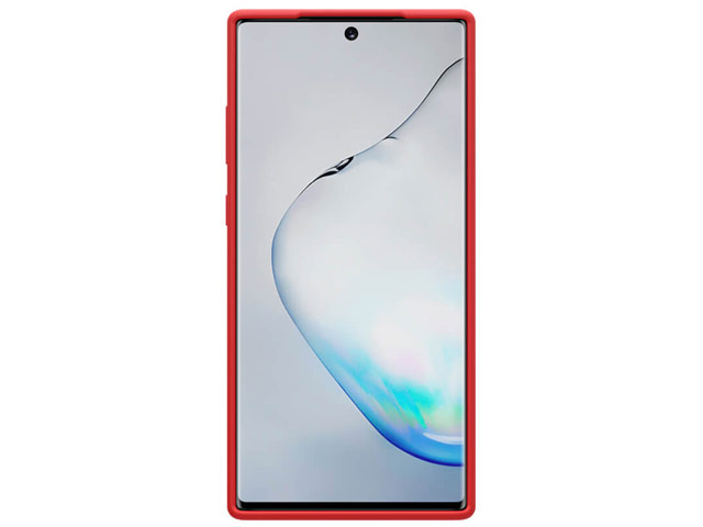 Чехол Nillkin Flex Pure case для Samsung Galaxy Note 10 plus (красный, гелевый)