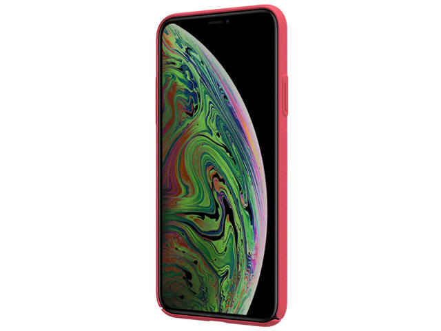 Чехол Nillkin Hard case для Apple iPhone 11 pro max (красный, пластиковый)