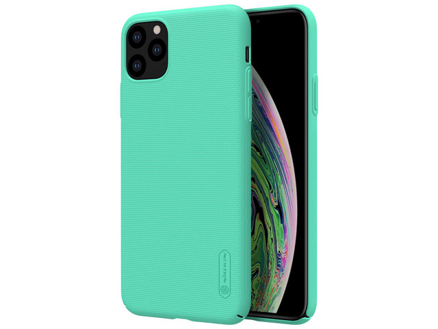 Чехол Nillkin Hard case для Apple iPhone 11 pro max (голубой, пластиковый)