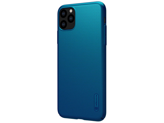 Чехол Nillkin Hard case для Apple iPhone 11 pro max (синий, пластиковый)