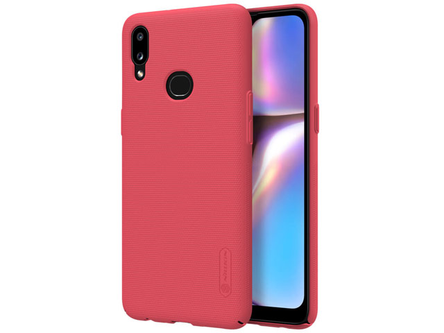 Чехол Nillkin Hard case для Samsung Galaxy A10s (красный, пластиковый)