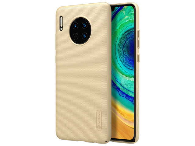 Чехол Nillkin Hard case для Huawei Mate 30 (золотистый, пластиковый)