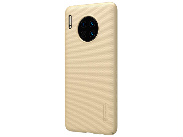 Чехол Nillkin Hard case для Huawei Mate 30 (золотистый, пластиковый)