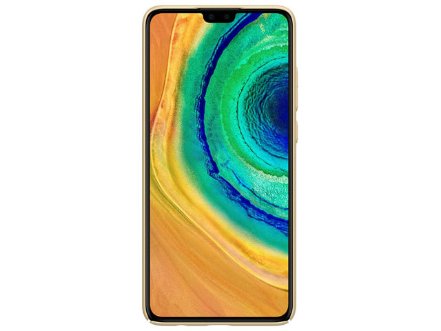 Чехол Nillkin Hard case для Huawei Mate 30 (золотистый, пластиковый)