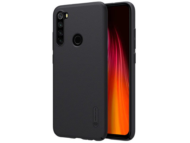 Чехол Nillkin Hard case для Xiaomi Redmi Note 8 (черный, пластиковый)
