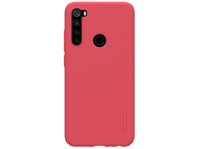 Чехол Nillkin Hard case для Xiaomi Redmi Note 8 (красный, пластиковый)