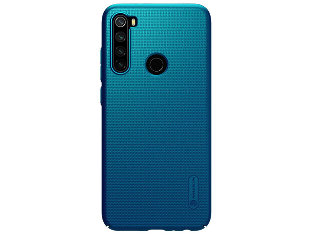 Чехол Nillkin Hard case для Xiaomi Redmi Note 8 (синий, пластиковый)