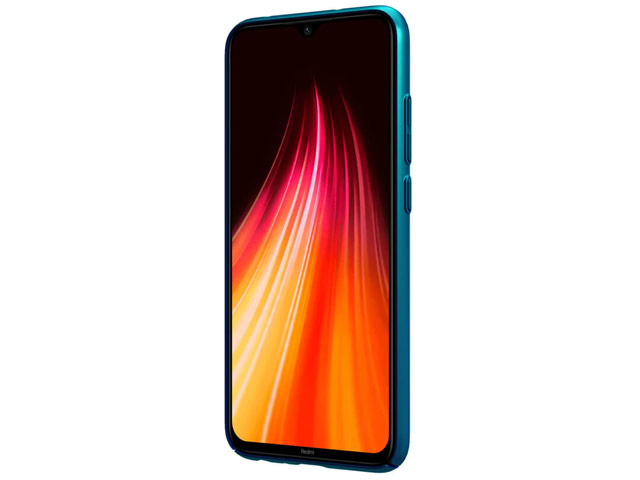 Чехол Nillkin Hard case для Xiaomi Redmi Note 8 (синий, пластиковый)