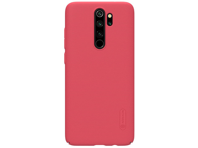 Чехол Nillkin Hard case для Xiaomi Redmi Note 8 pro (красный, пластиковый)