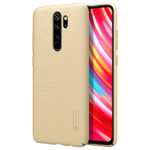 Чехол Nillkin Hard case для Xiaomi Redmi Note 8 pro (золотистый, пластиковый)