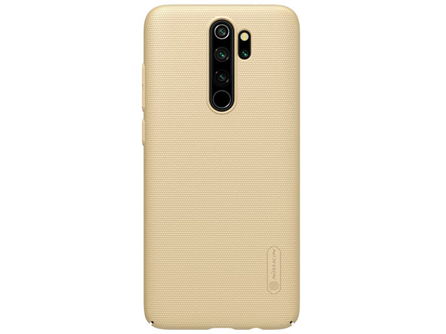 Чехол Nillkin Hard case для Xiaomi Redmi Note 8 pro (золотистый, пластиковый)