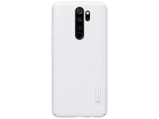 Чехол Nillkin Hard case для Xiaomi Redmi Note 8 pro (белый, пластиковый)