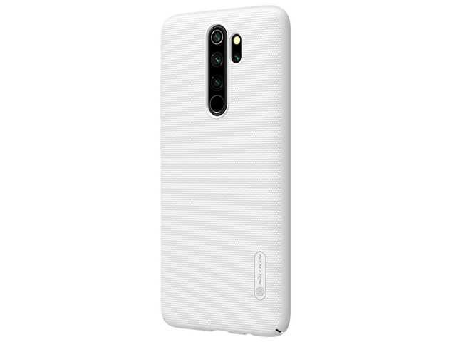 Чехол Nillkin Hard case для Xiaomi Redmi Note 8 pro (белый, пластиковый)