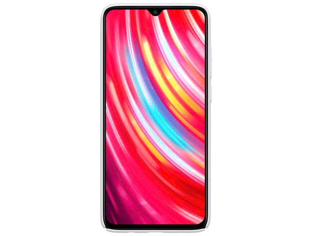Чехол Nillkin Hard case для Xiaomi Redmi Note 8 pro (белый, пластиковый)