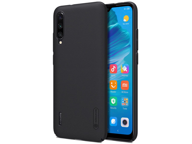 Чехол Nillkin Hard case для Xiaomi Mi A3 (черный, пластиковый)