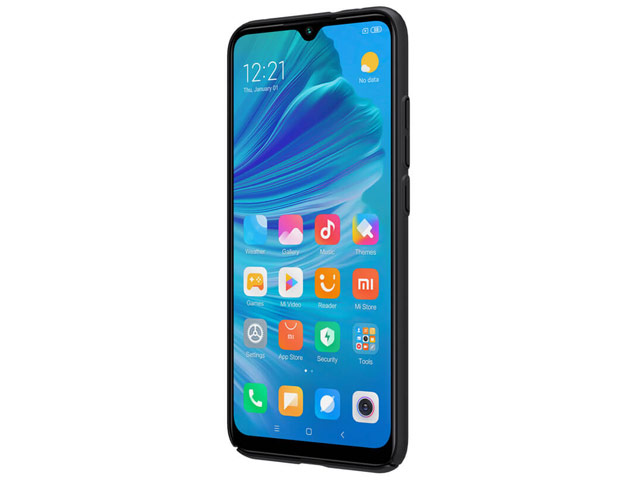 Чехол Nillkin Hard case для Xiaomi Mi A3 (черный, пластиковый)