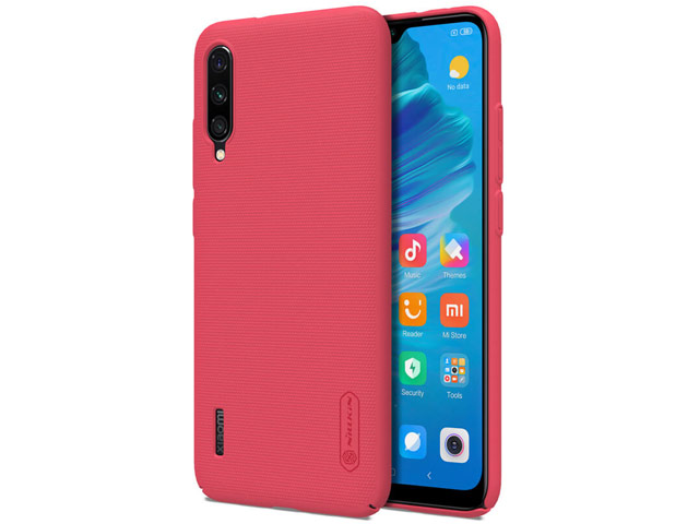Чехол Nillkin Hard case для Xiaomi Mi A3 (красный, пластиковый)