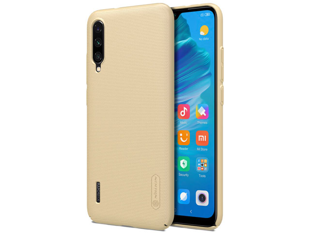 Чехол Nillkin Hard case для Xiaomi Mi A3 (золотистый, пластиковый)