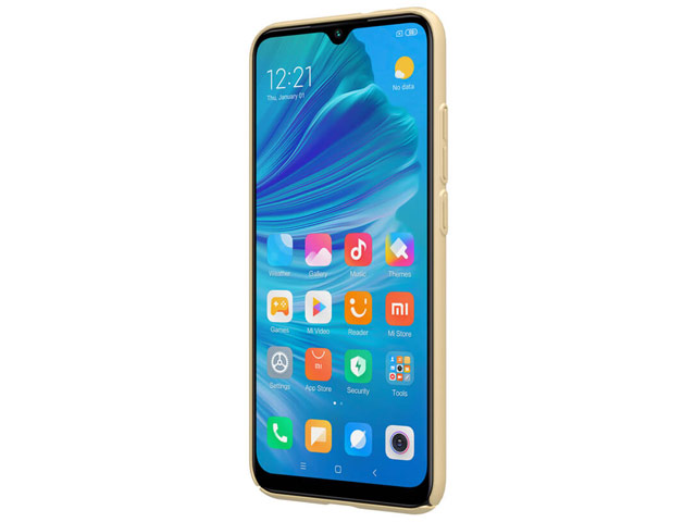 Чехол Nillkin Hard case для Xiaomi Mi A3 (золотистый, пластиковый)