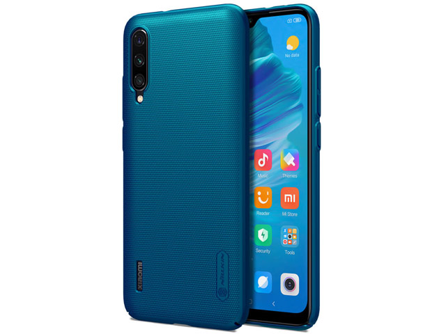 Чехол Nillkin Hard case для Xiaomi Mi A3 (синий, пластиковый)