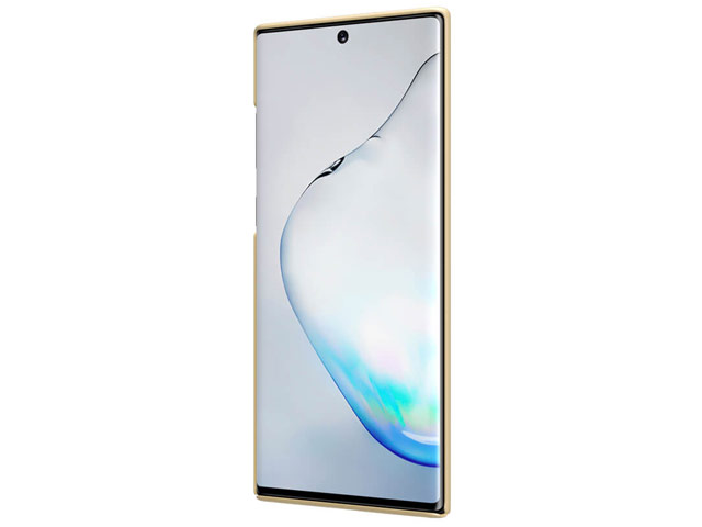 Чехол Nillkin Hard case для Samsung Galaxy Note 10 (золотистый, пластиковый)