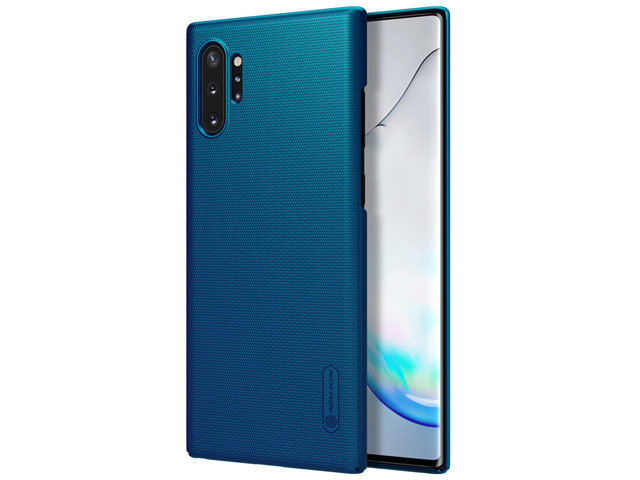 Чехол Nillkin Hard case для Samsung Galaxy Note 10 plus (синий, пластиковый)