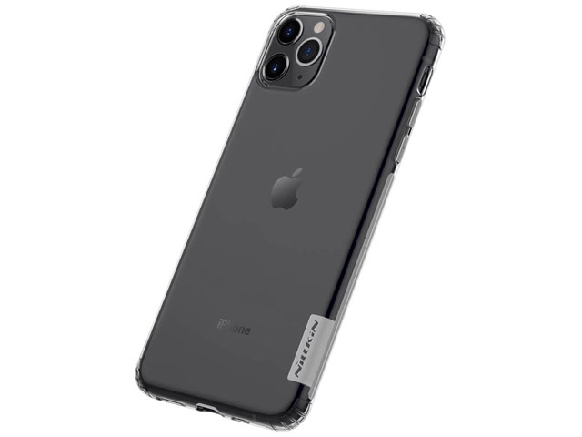 Чехол Nillkin Nature case для Apple iPhone 11 pro (прозрачный, гелевый)