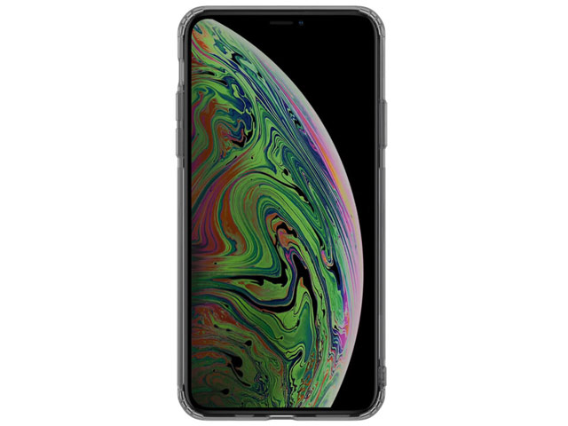 Чехол Nillkin Nature case для Apple iPhone 11 pro max (серый, гелевый)