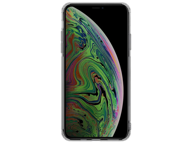 Чехол Nillkin Nature case для Apple iPhone 11 pro max (прозрачный, гелевый)