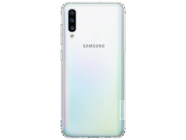 Чехол Nillkin Nature case для Samsung Galaxy A70 (прозрачный, гелевый)