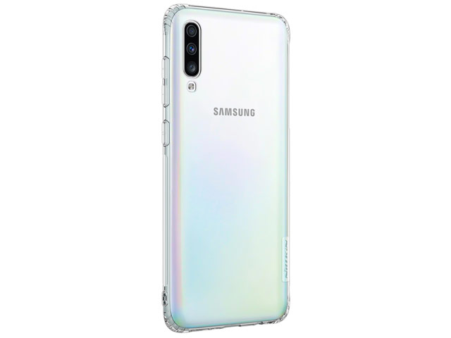 Чехол Nillkin Nature case для Samsung Galaxy A70 (прозрачный, гелевый)