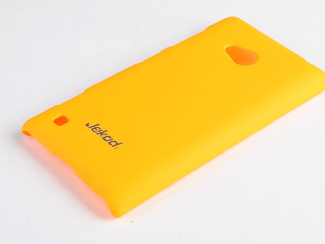 Чехол Jekod Hard case для Nokia Lumia 720 (желтый, пластиковый)