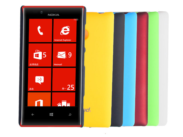 Чехол Jekod Hard case для Nokia Lumia 720 (желтый, пластиковый)