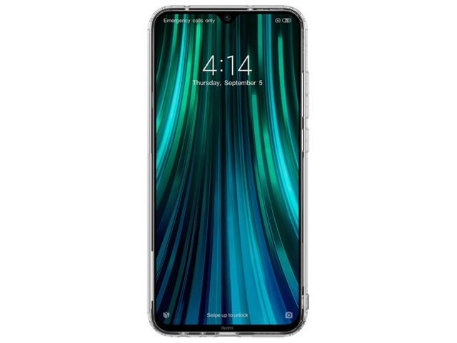 Чехол Nillkin Nature case для Xiaomi Redmi Note 8 (прозрачный, гелевый)