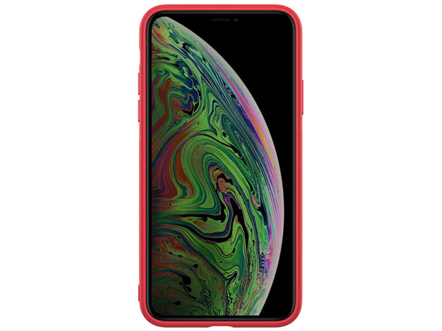 Чехол Nillkin Textured case для Apple iPhone 11 (красный, нейлон)