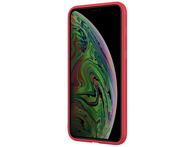 Чехол Nillkin Textured case для Apple iPhone 11 pro (красный, нейлон)