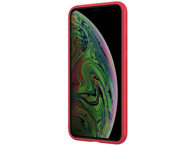 Чехол Nillkin Textured case для Apple iPhone 11 pro max (красный, нейлон)