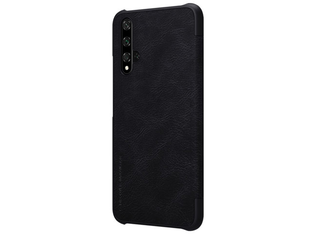Чехол Nillkin Qin leather case для Huawei Honor 20 (черный, кожаный)