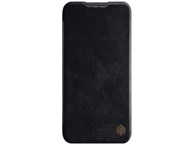 Чехол Nillkin Qin leather case для Huawei Nova 5i pro (черный, кожаный)