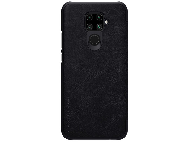 Чехол Nillkin Qin leather case для Huawei Nova 5i pro (черный, кожаный)