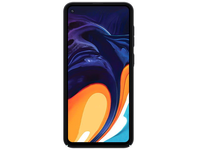 Чехол Nillkin Hard case для Samsung Galaxy A60 (черный, пластиковый)