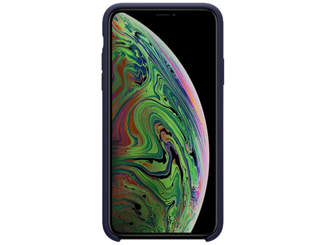 Чехол Nillkin Flex Pure case для Apple iPhone 11 (синий, гелевый)