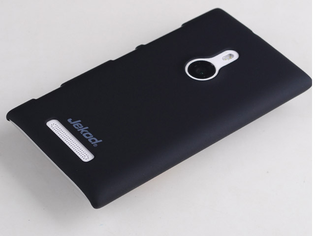 Чехол Jekod Hard case для Nokia Lumia 925T (черный, пластиковый)