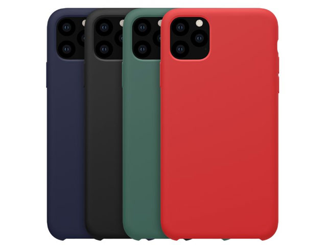 Чехол Nillkin Flex Pure case для Apple iPhone 11 pro max (синий, гелевый)