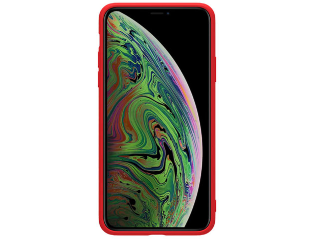 Чехол Nillkin Rubber Wrapped для Apple iPhone 11 (красный, гелевый)